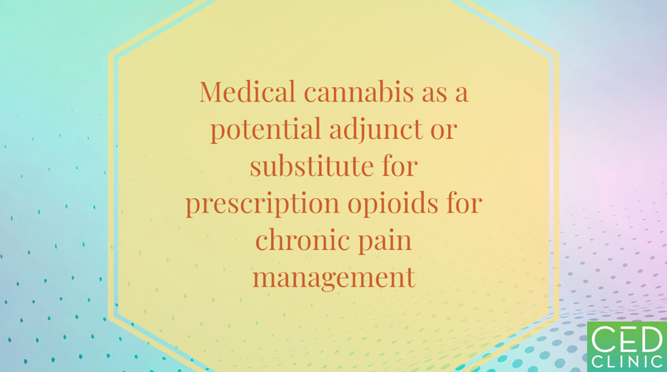 A Survey on the Effect That Medical Cannabis Has on Prescription Opioid Medication Usage for the Treatment of Chronic Pain at Three Medical Cannabis P
