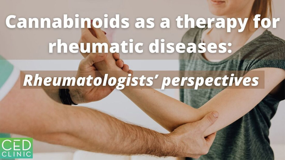 Rheumatologists lack confidence in their knowledge of cannabinoids pertaining to the management of rheumatic complaints