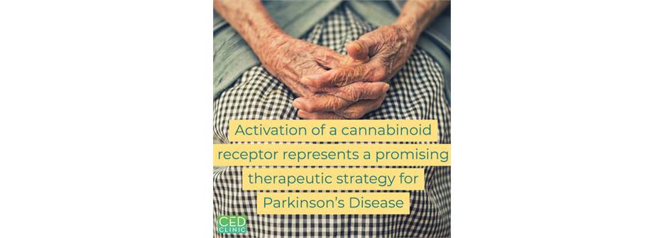 Activation of a cannabinoid receptor represents a promising therapeutic strategy for Parkinson