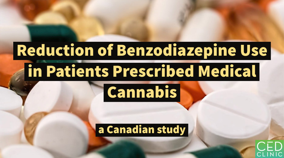 Reduction of Benzodiazepine Use in Patients Prescribed Medical Cannabis